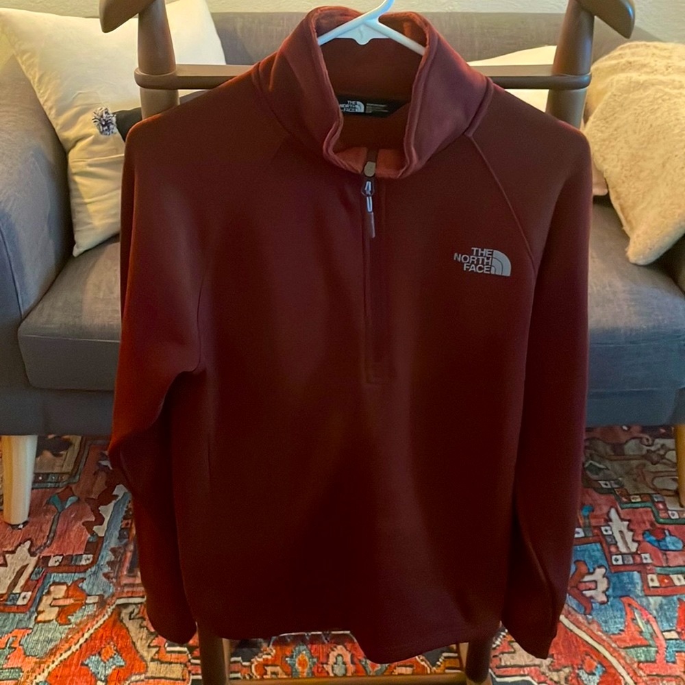 The North Face Quarter Zip Sweater - Size Mens:S